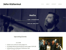 Tablet Screenshot of johnkizilarmut.com